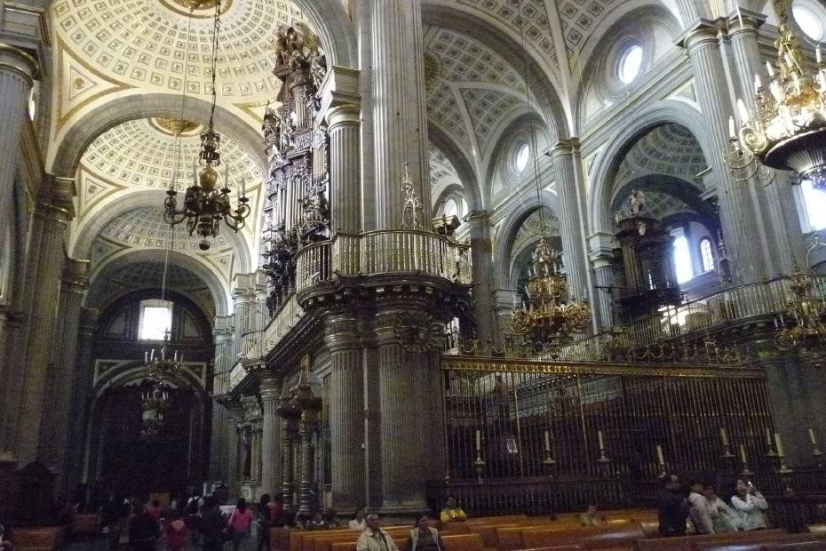 Mexiko: Blick auf den Eingangsbereich