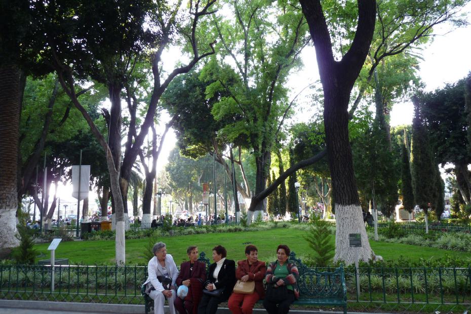 Mexiko: Der Zocalo ist lebendiger Treffpunkt